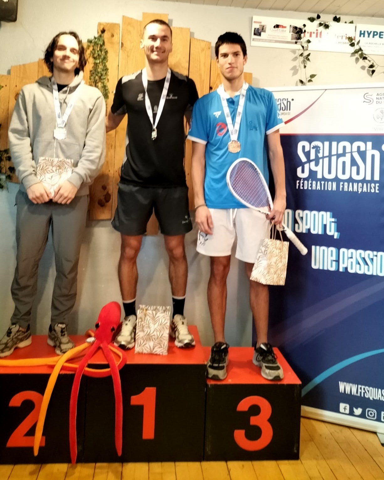 Championnat de France -23 ans 2025-2026 Podium garçons